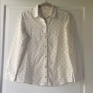 Sezane Cotton And Linen Women’s Blouse